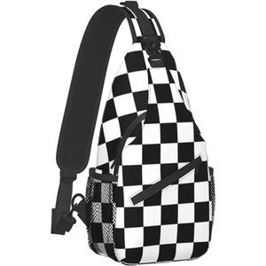 Fashion Chest Sling Bag Crossbody Shoulder Backpack Adjustable Lightweight